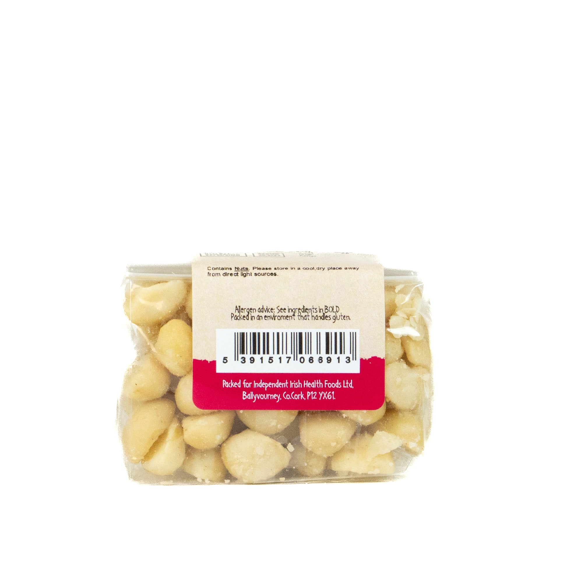 Macadamia Nuts Unsalted 32612B Outer-6x100g / 4.56 / 6x100g