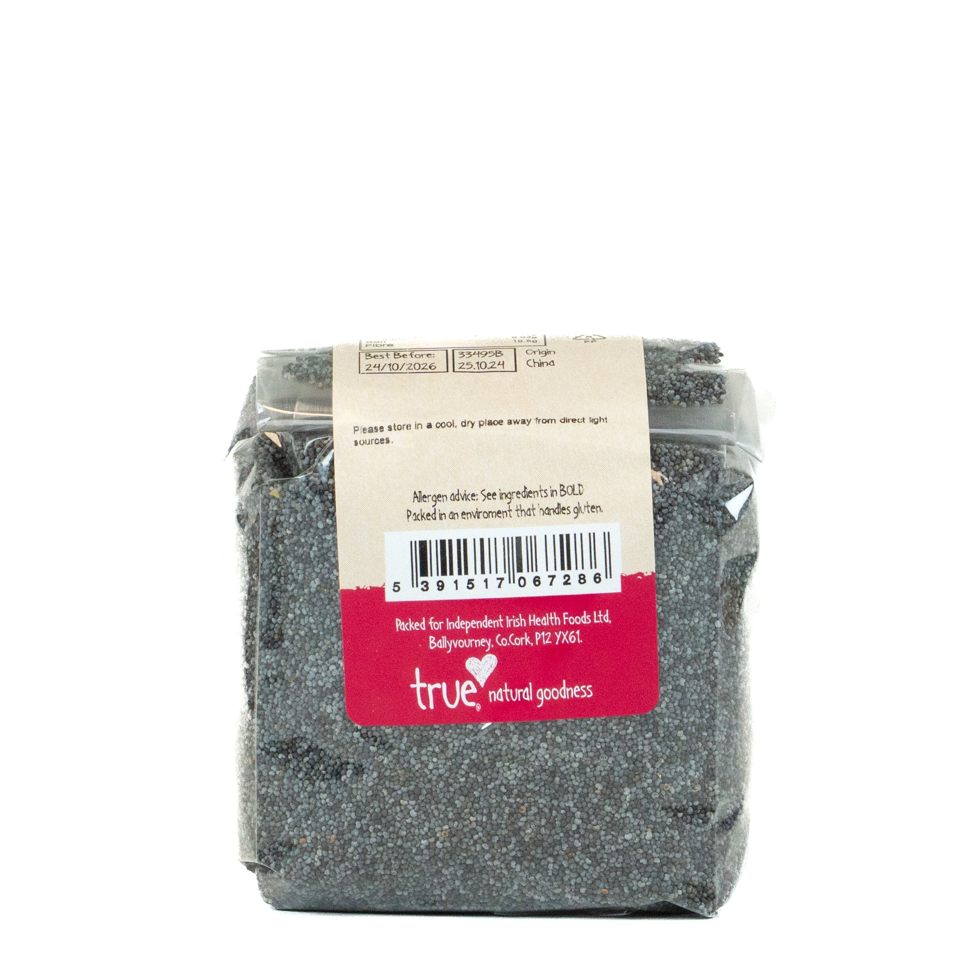 Poppy Seeds 33495B Outer-6x250g / 3.18 / 6x250g