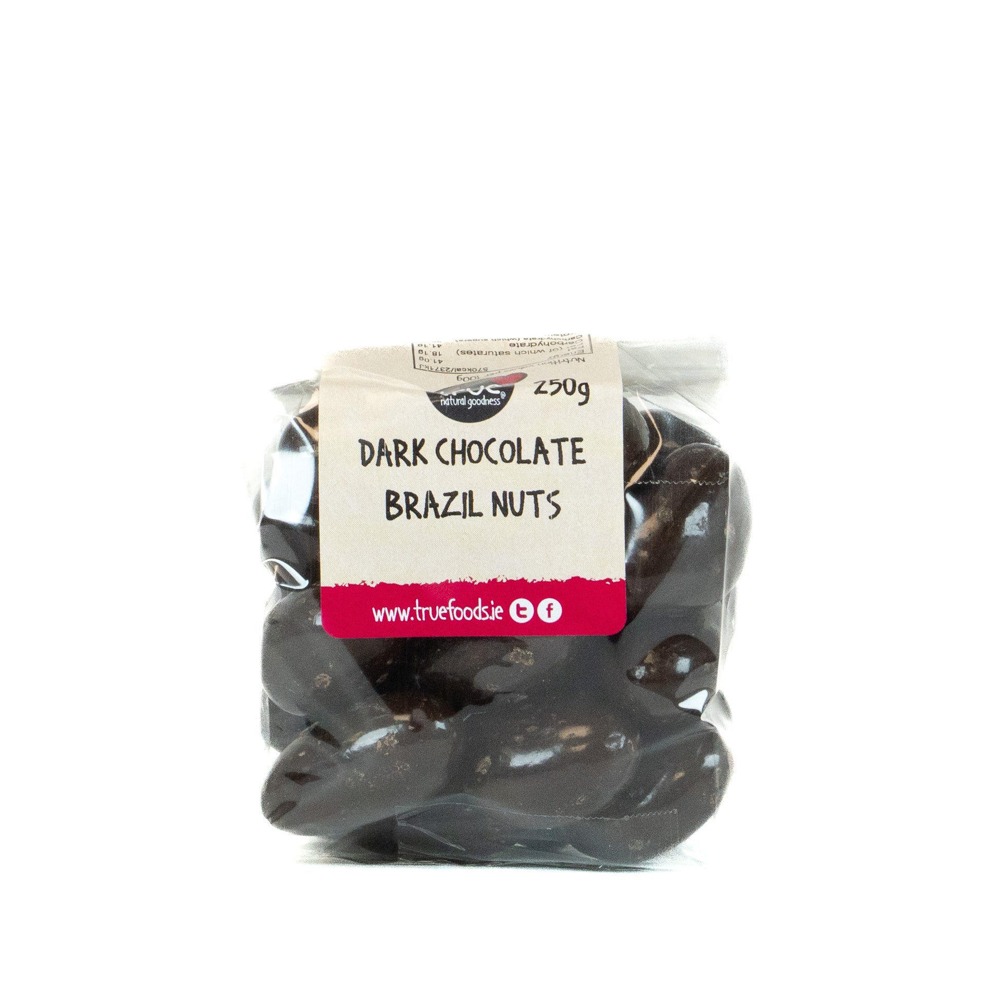 Dark Chocolate Brazil Nuts 33498B Outer-6x250g / 9.42 / 6x250g