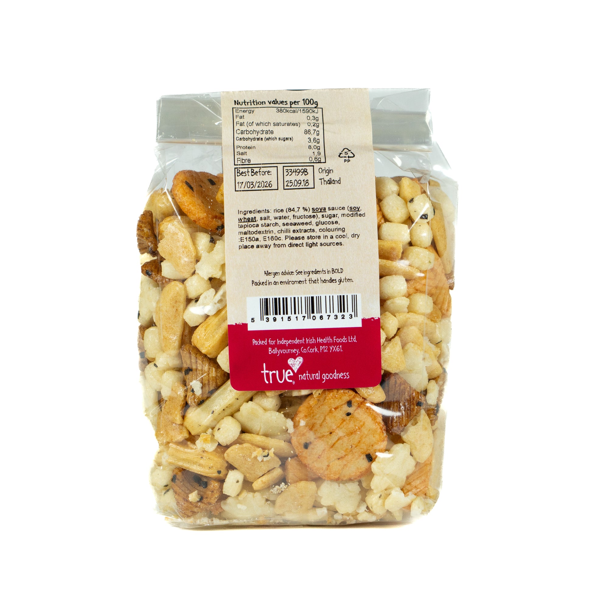 Japanese Cracker Mix 33499B Outer-6x250g / 5.29 / 6x250g