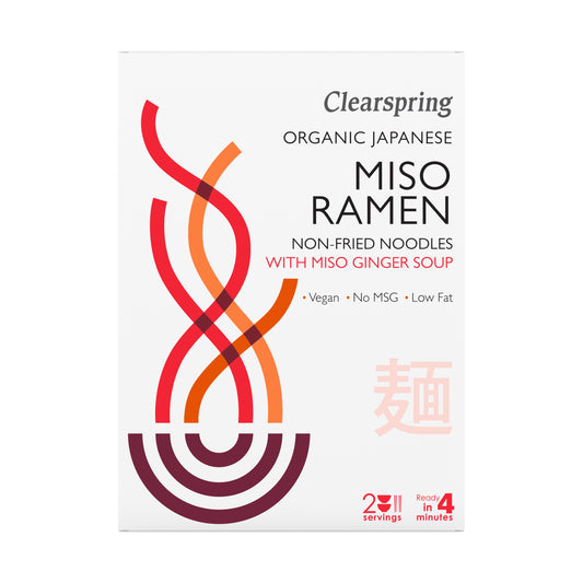 Miso Ramen Noodles Ginger Soup (Org) 33737A Case-5x170g / 6.85 / 5x170g