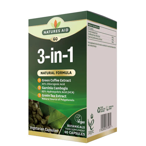 3-in-1 Formula Garcinia/Grn Tea/Coff 34230B