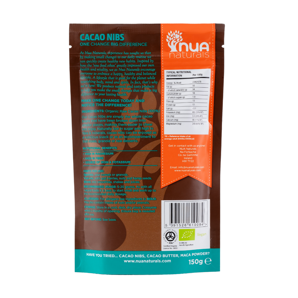 Cacao Nibs Raw (Org) 34691A