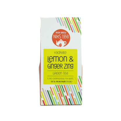 Lemon & Ginger 35325B Sgl-15Bags / 5.50 / 1x15Bags