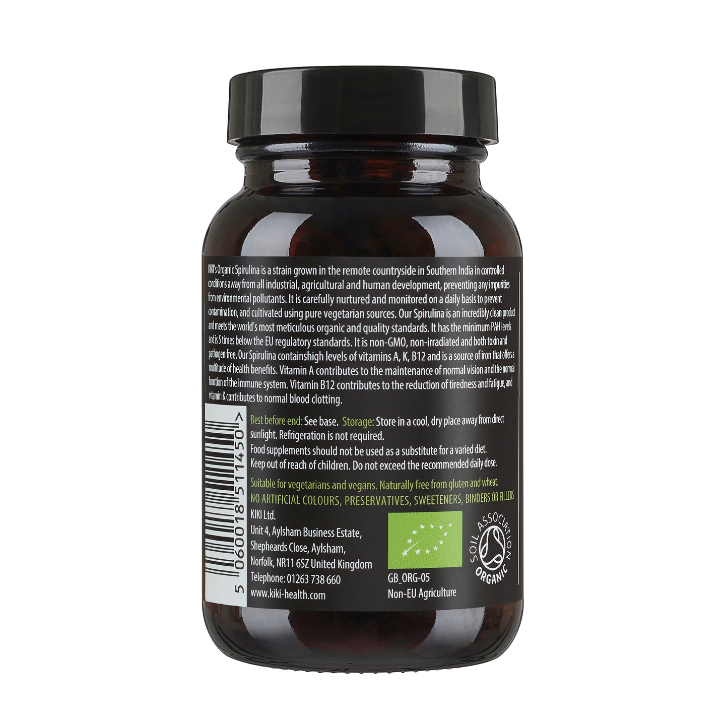 Spirulina Tablets (Org) 35424A