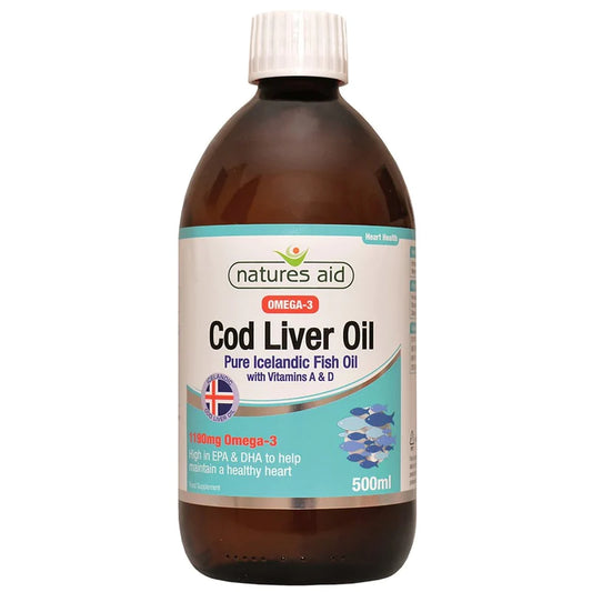 Cod Liver Oil Liquid w Vit A & D 36073B