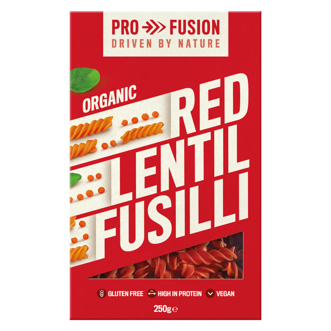 Red Lentil Fusilli (Org) GF 36684A