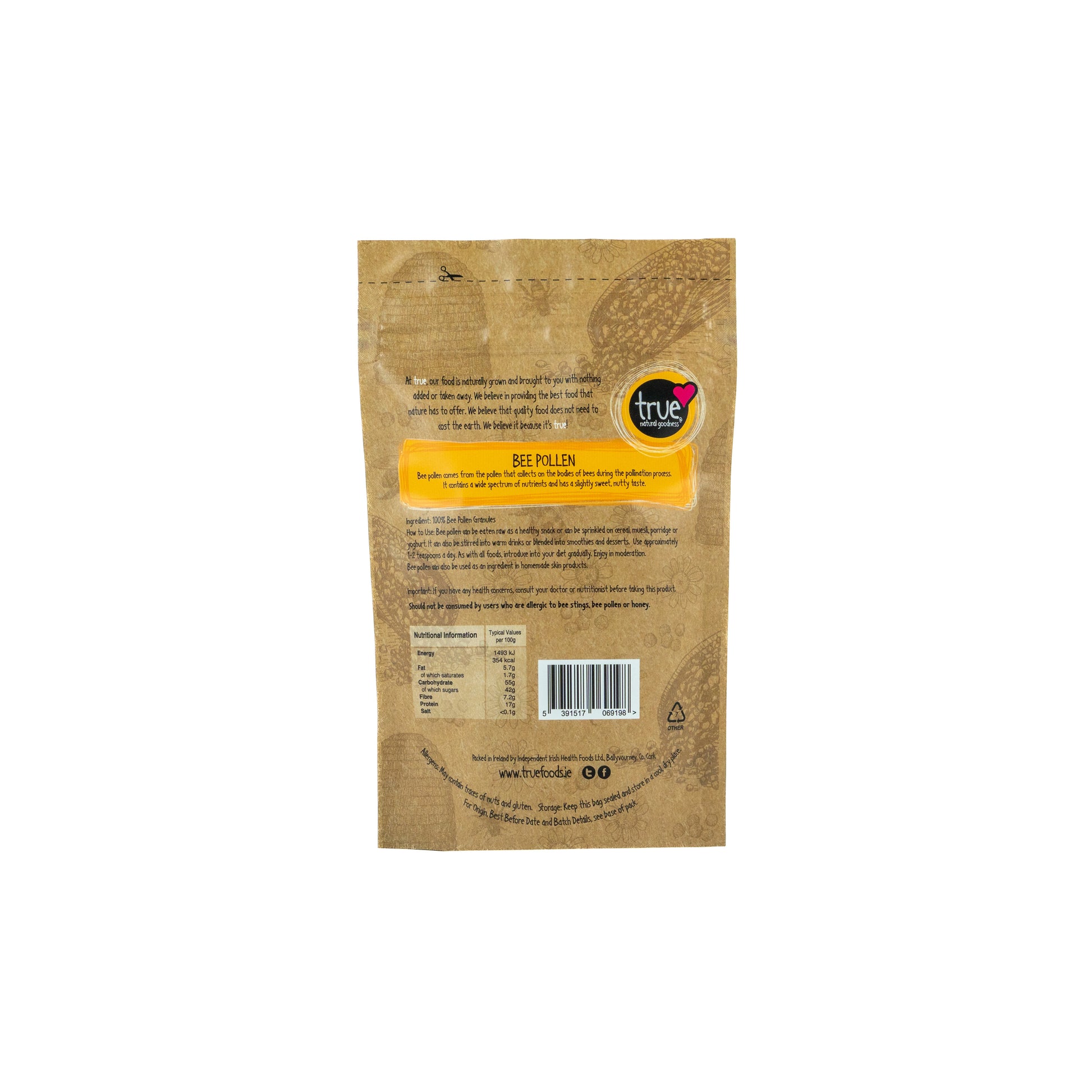 Bee Pollen 37962B Sgl-200g / 12.29 / 1x200g