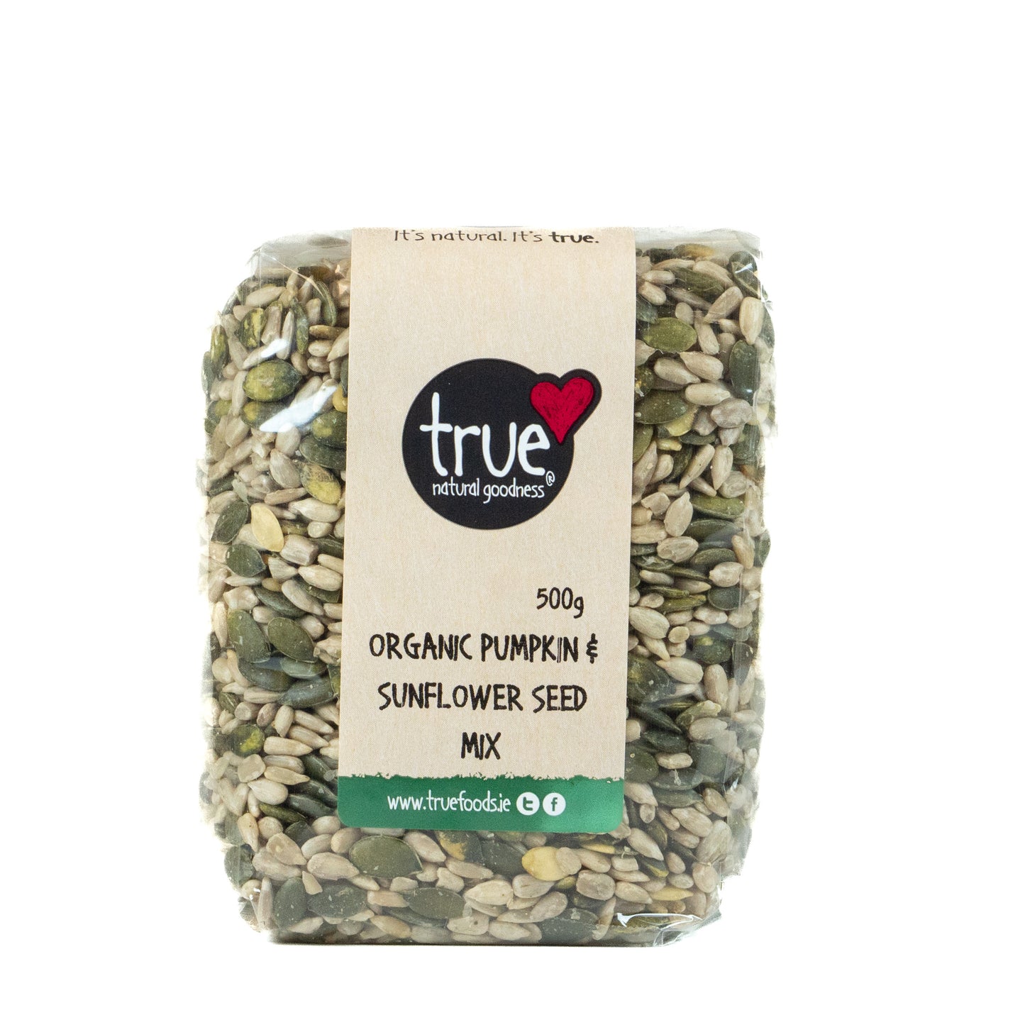 Pumpkin Sunflower Seed Mix (Org) 38423A Outer-6x500g / 6.12 / 6x500g