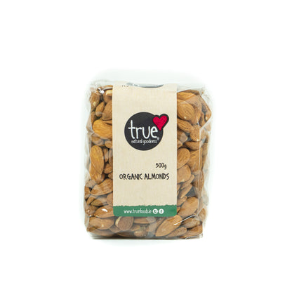 Almonds (Org) 38434A Outer-6x500g / 14.82 / 6x500g