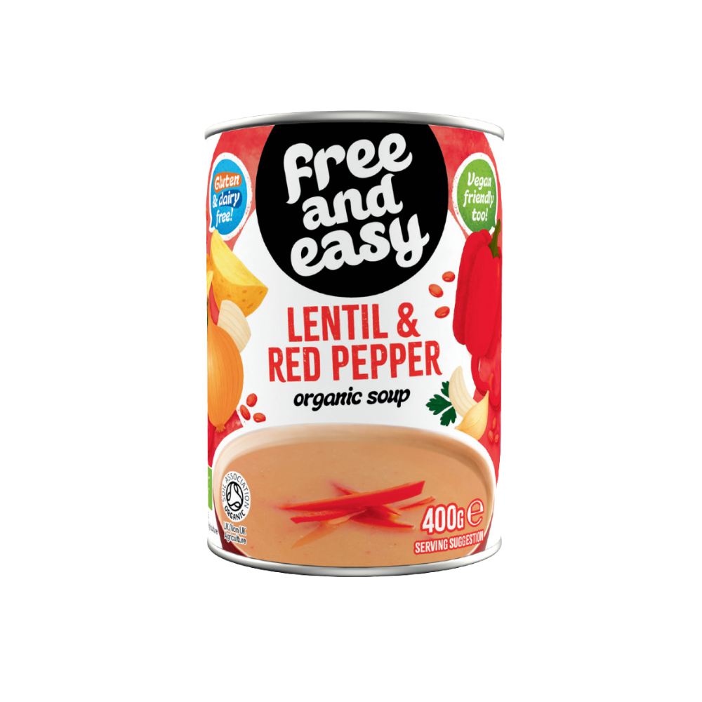 Lentil and Red Pepper Soup (Org) 39126A