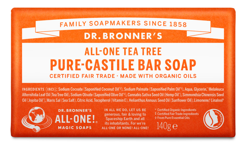 Tea Tree Soap Bar (Org) 40312A