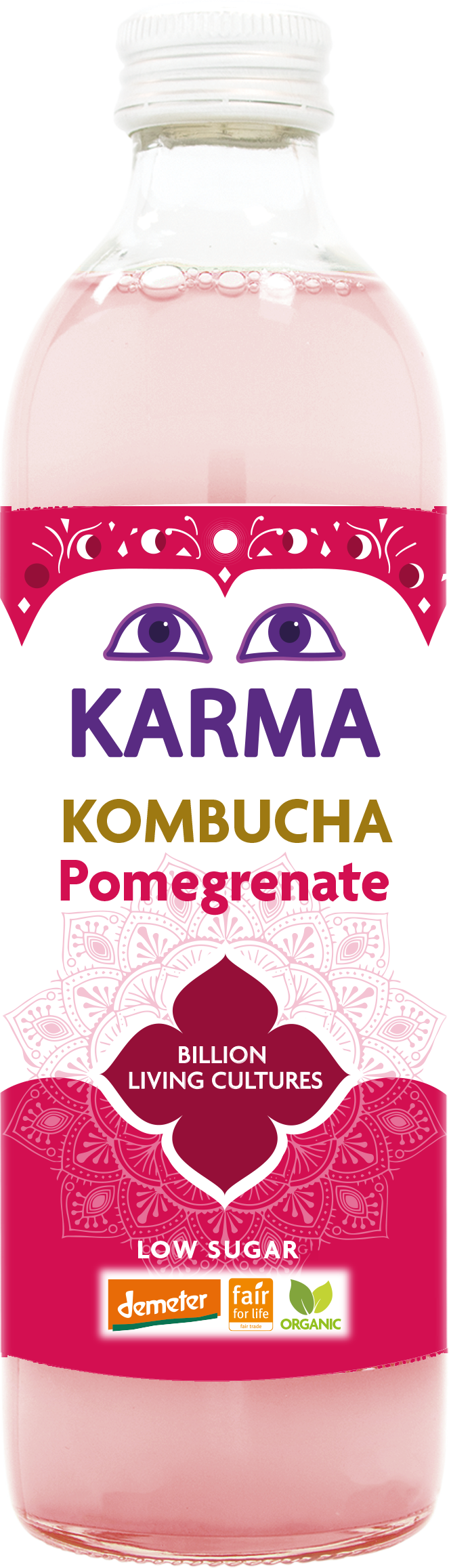 Raw Pomegranate Kombucha (Org) FT 40466A