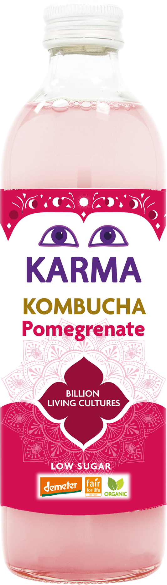 Raw Pomegranate Kombucha (Org) FT 40466A