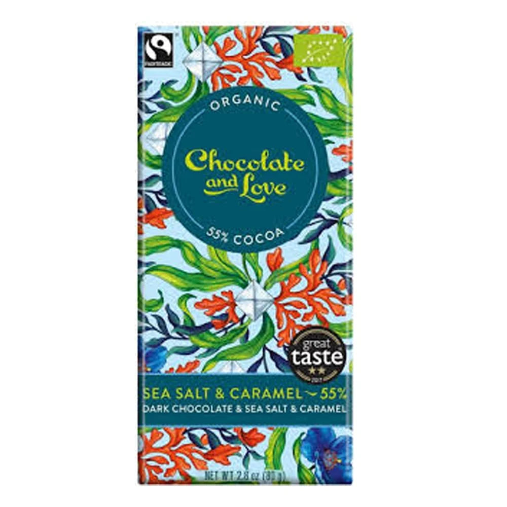 Dark Chocolate w/SeaSalt Caramel Org 41603A