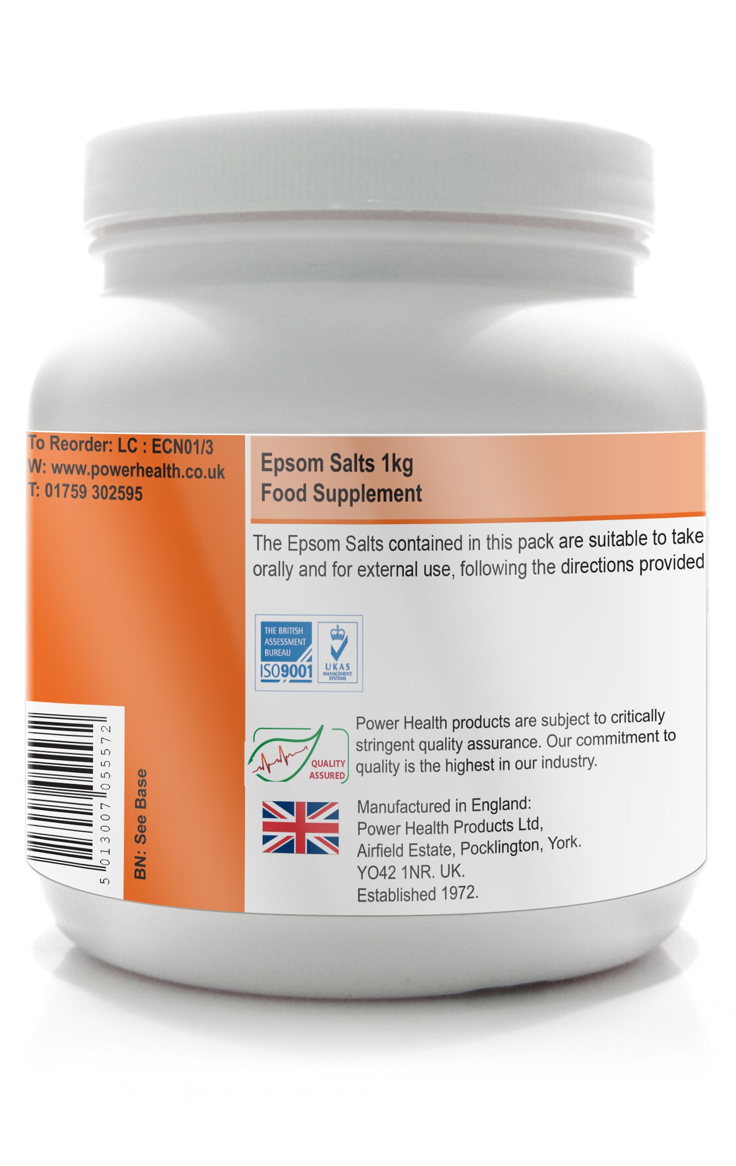 Epsom Salts 1KG 42640B