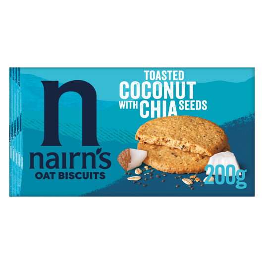 Coconut & Chia Oat Biscuit 43282B