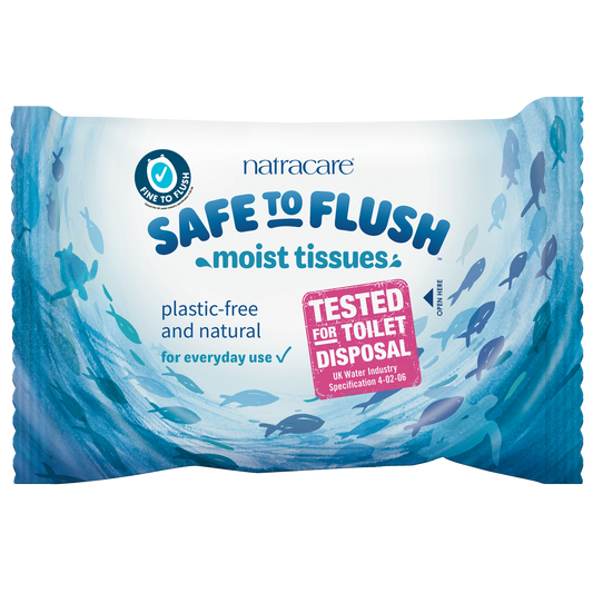 Safe To Flush Moist Tissues 43453B