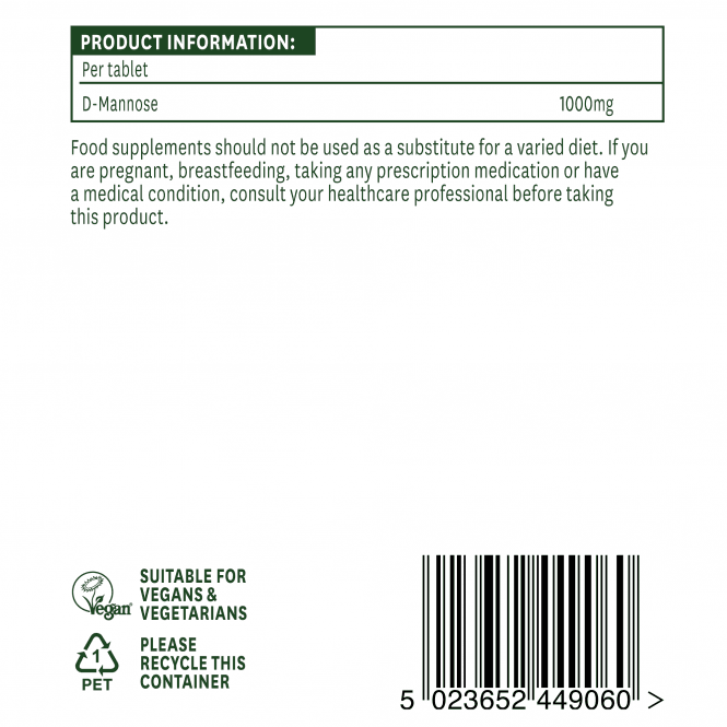 D-Mannose 1000mg 43597B