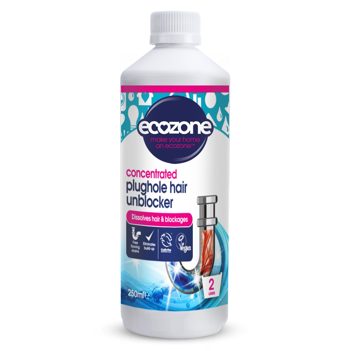 Plughole Hair Unblocker 43655B