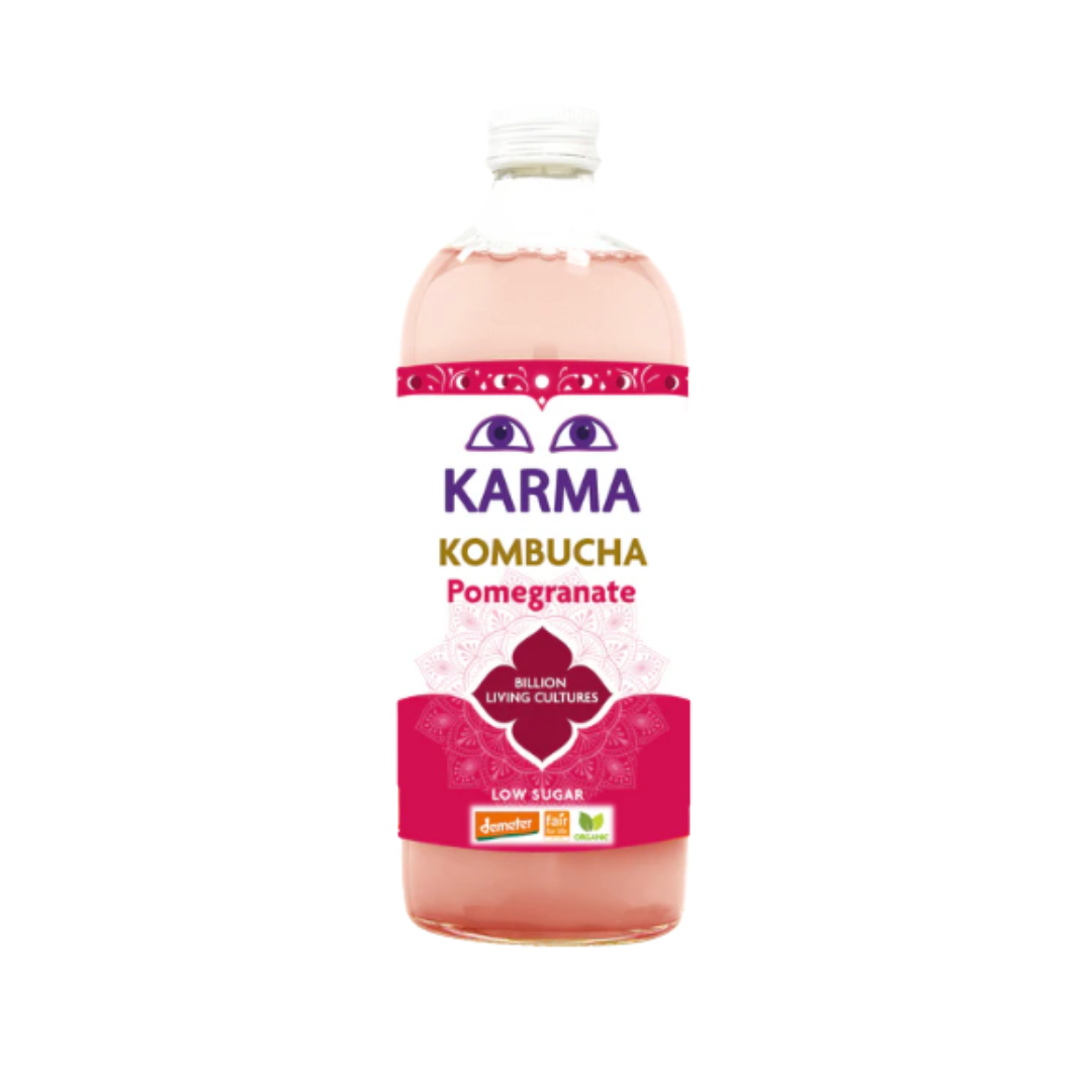 Raw Pomegranate Kombucha (Org) FT LA 43766A
