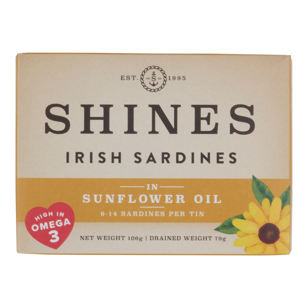Wild Irish Sardines in Sunflower Oil 45446B