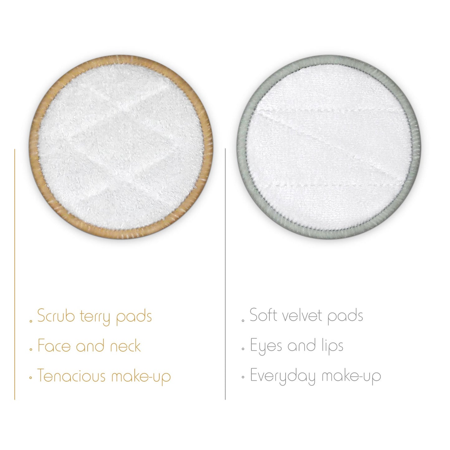 Reusable Make-Up Removal Pads 46125B