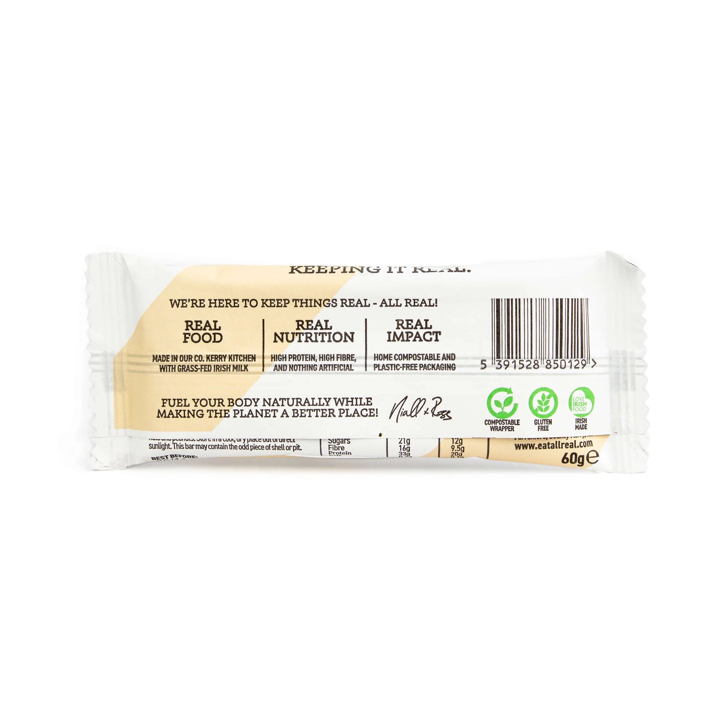 Almond & Vanilla Bar PLASTIC FREE 46278B