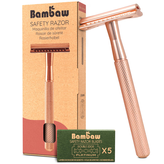 Metal Safety Razor - Rose Gold 47040B