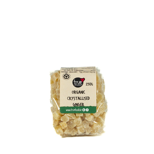 Ginger Crystallised (Org) 47410A Outer-6x250g / 5.91 / 6x250g