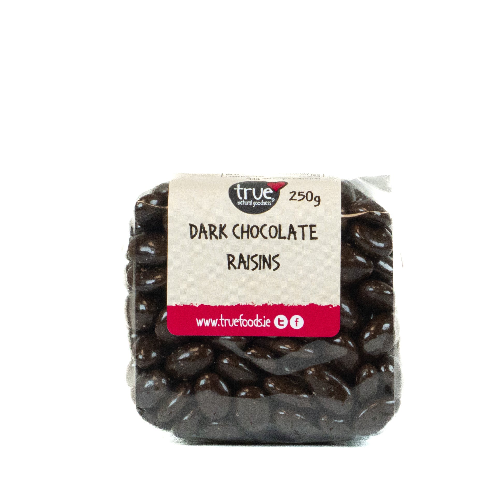 Dark Chocolate Raisins 47415B Outer-6x250g / 6.67 / 6x250g