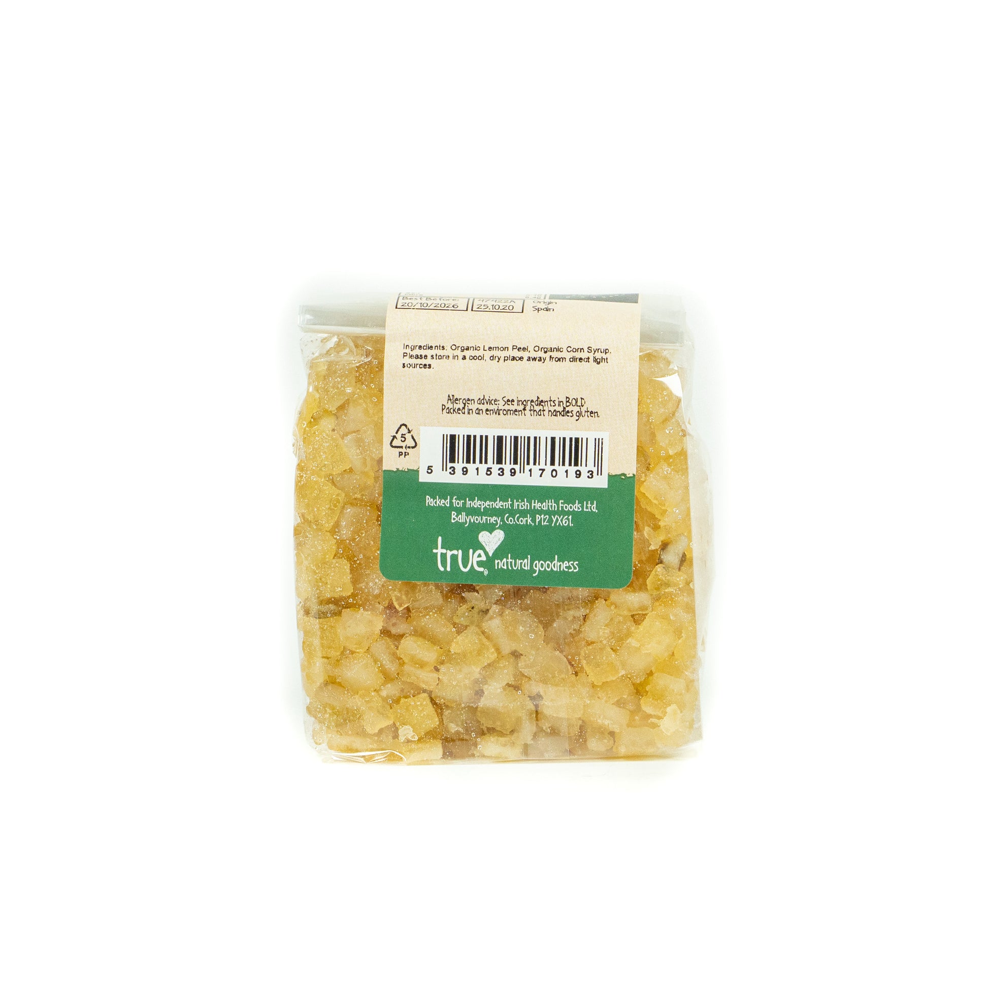 Lemon Peel (Org) 47422A Outer-6x250g / 5.65 / 6x250g