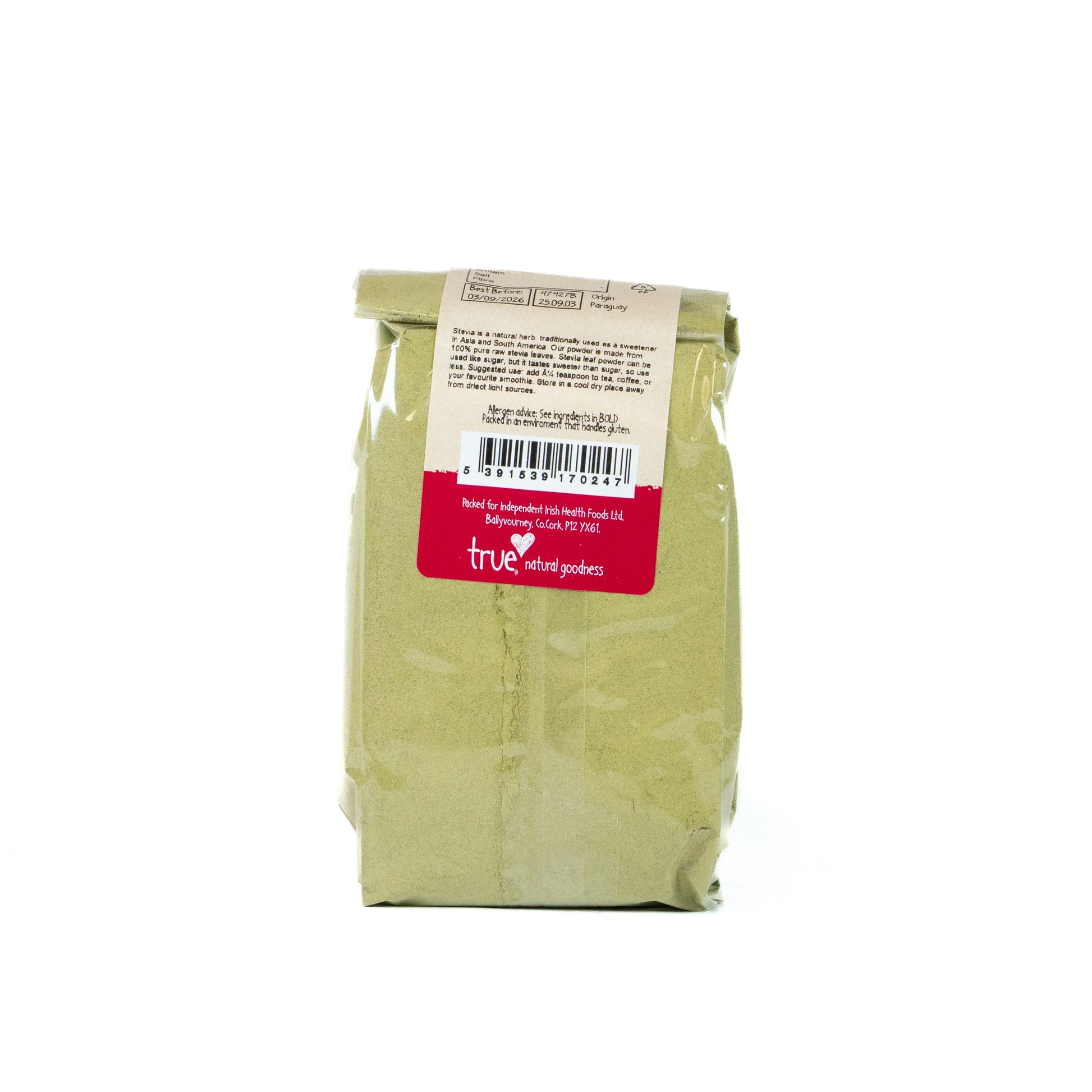 Stevia Leaf Powder 47427B Outer-6x250g / 17.57 / 6x250g