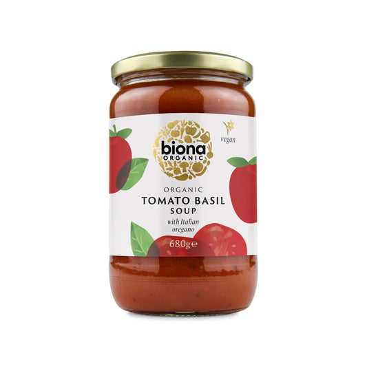 Tomato & Basil Soup (Org) 47690A
