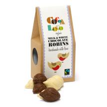 Milk/White Chocolate Robins 48391A