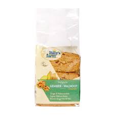 Ginger Walnut Cookies (Org) 48603A