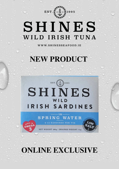 Wild Irish Sardines in Spring Water 48643B