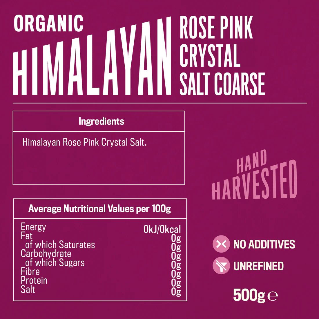 Himalayan Pink Salt 48942B