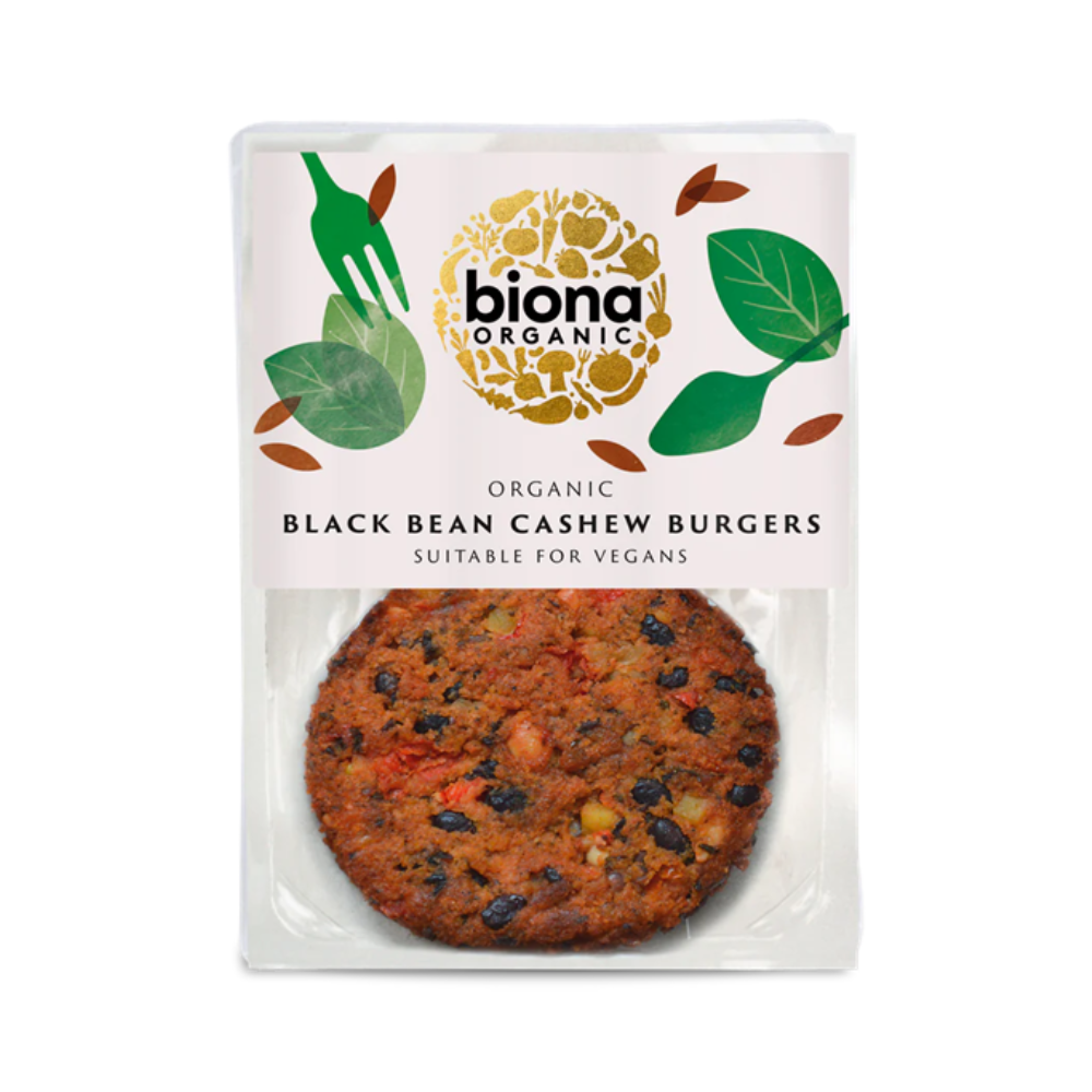 Black Bean & Cashew Nut Burger (Org) 49119A