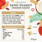 Satay Spicy Peanut Sauce (Org) 49191A