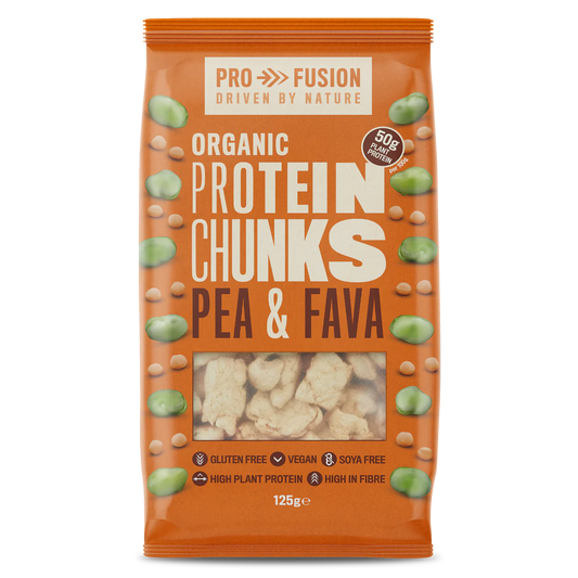 Pea & Fava Protein Chunks VEGAN (Org 49197A
