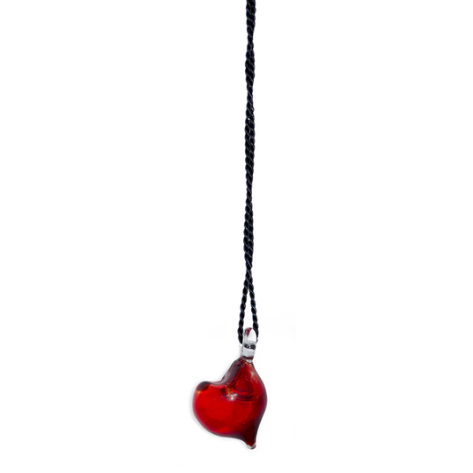 Passionate Heart Pendant - Red 49436B