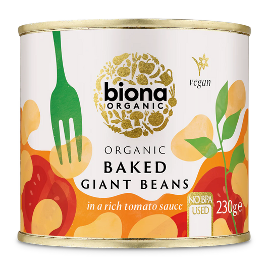 Baked Giant Beans in Tom Sauce (Org)-(Biona)