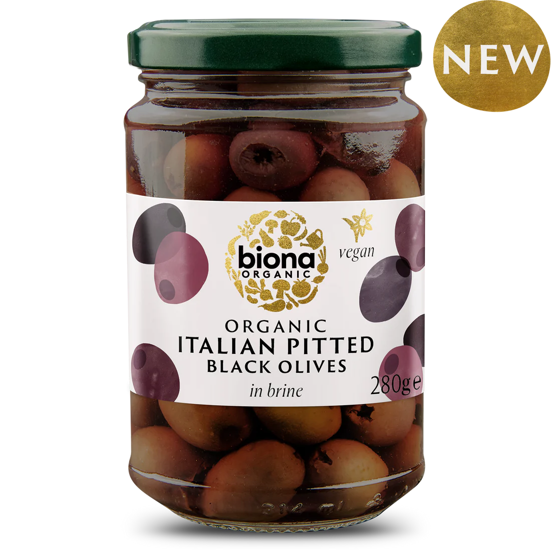 Black Italian Olives in Brine (Org) 49629A