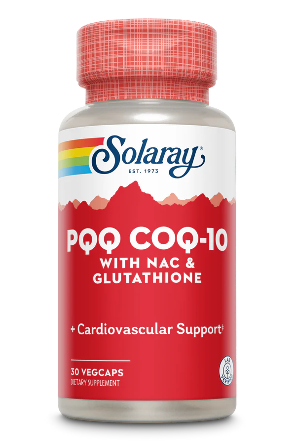 PQQ CoQ10 Glutathione NAC-(Solaray)