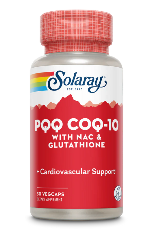 PQQ CoQ10 Glutathione NAC-(Solaray)