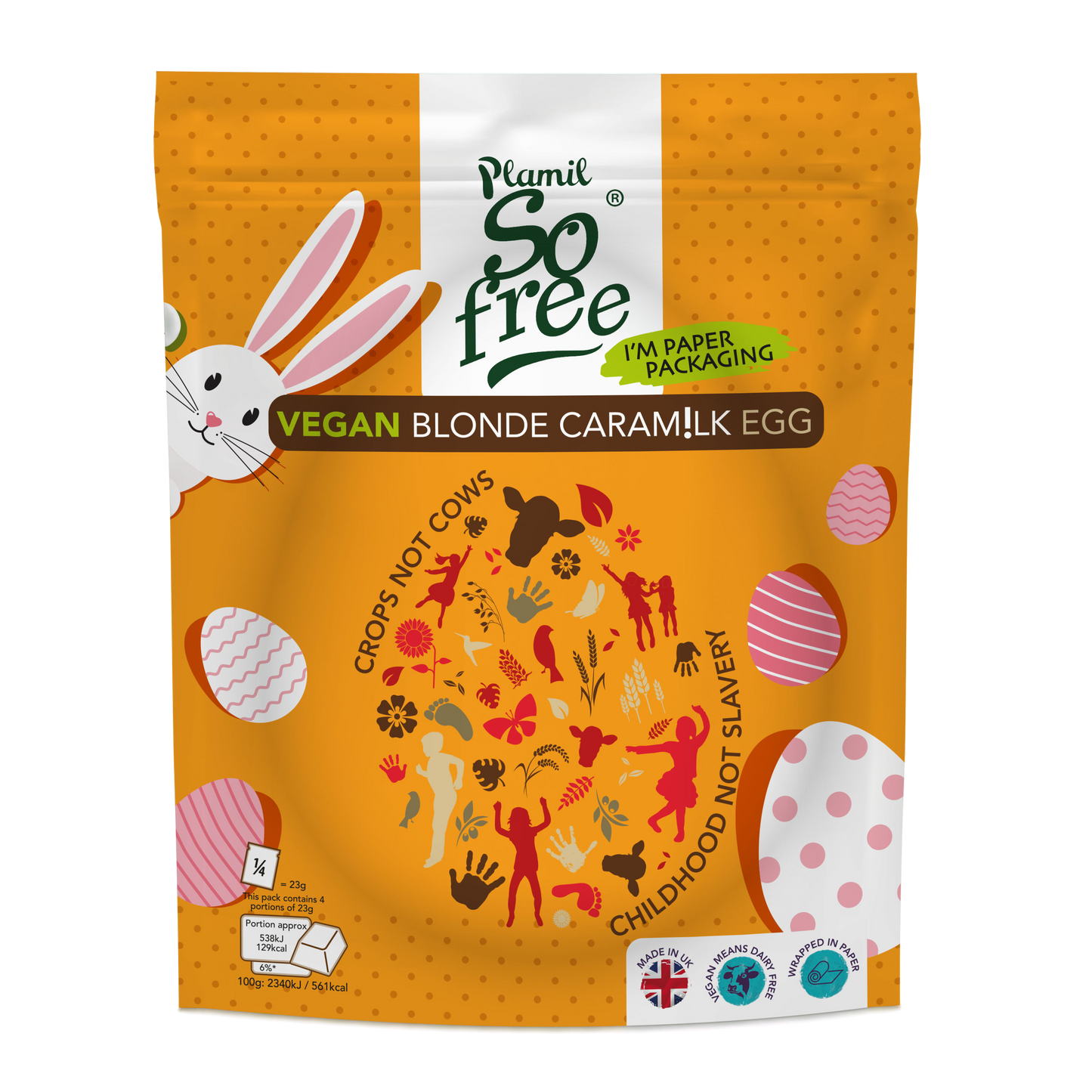 Caram!lk Easter Egg VEGAN 49765B