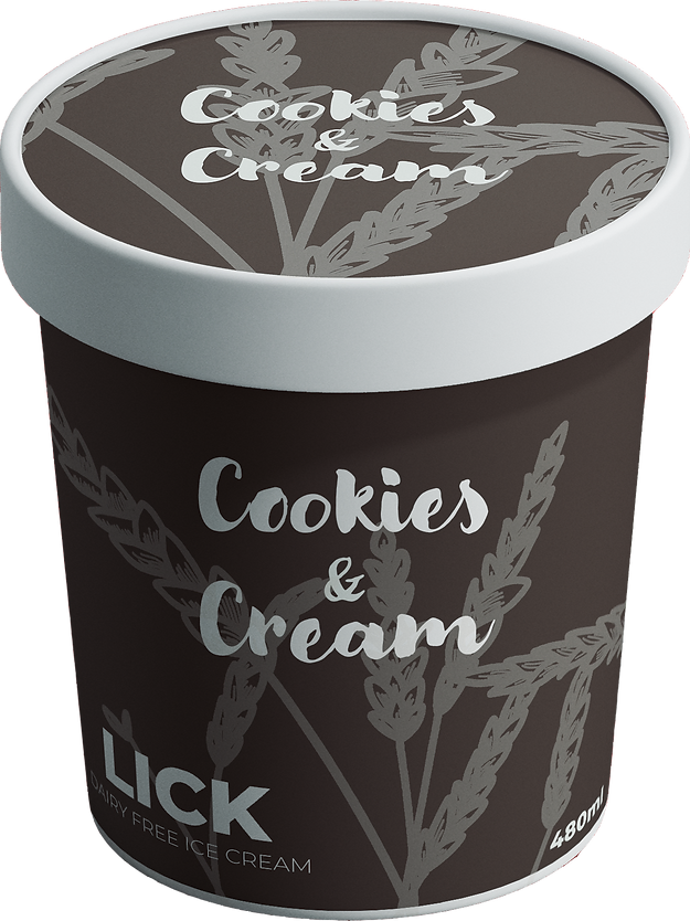 Cookies & Cream Ice Cream VEGAN 49815B