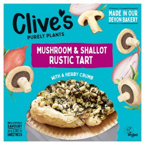 Mushroom & Shallot Rustic Tart 49892B