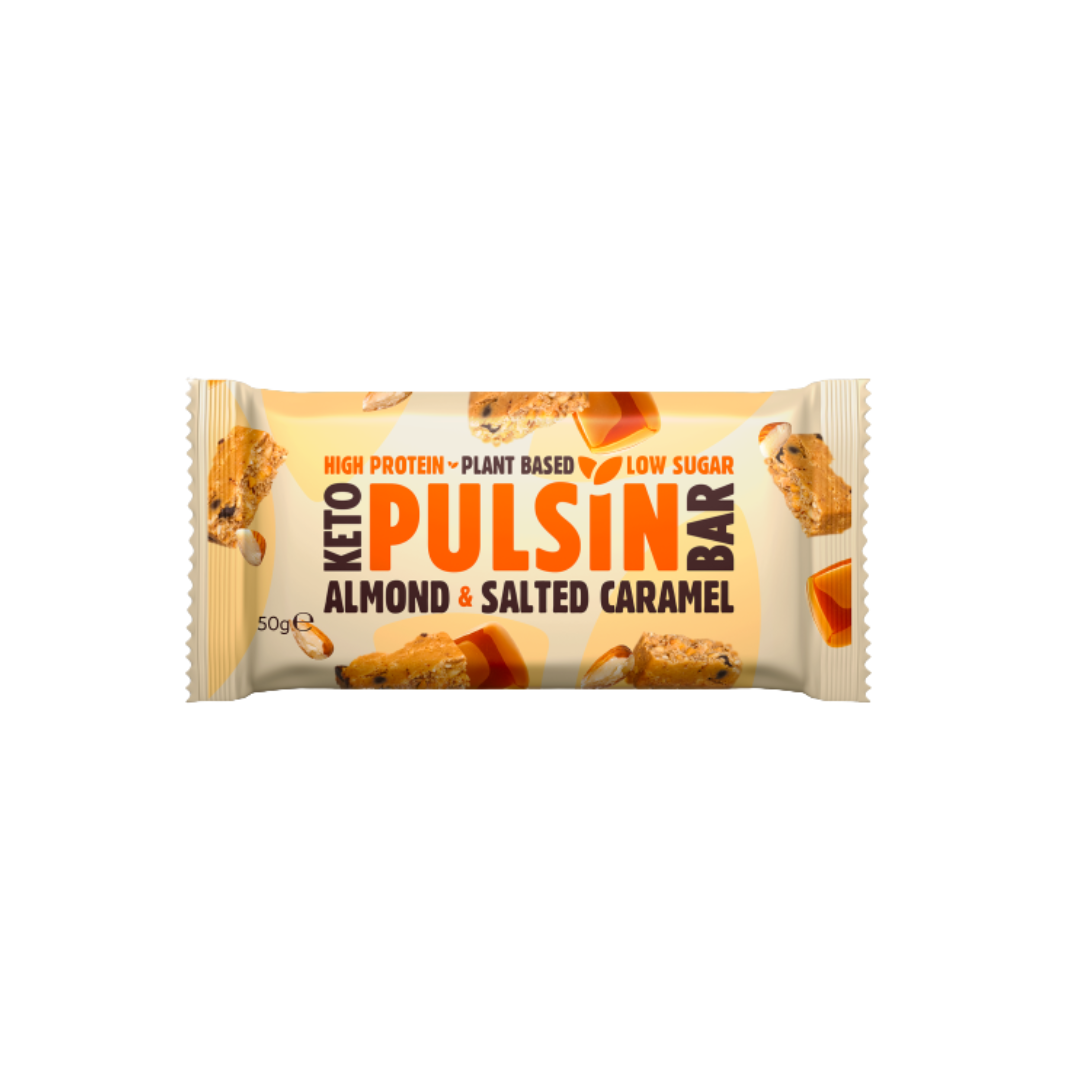 Almond Salted Caramel Keto Bar 50180B